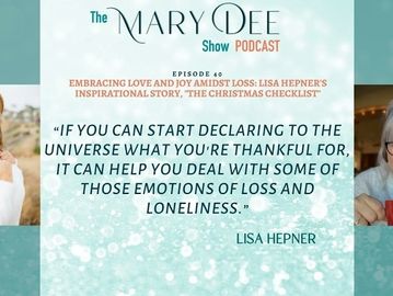 Podcast episode featuring Lisa Hepner on love, loss, and gratitude.