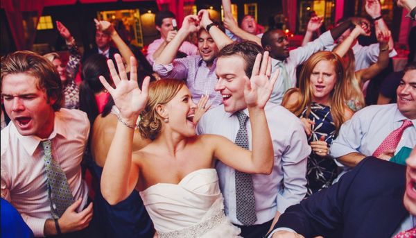 Wedding reception dance playlist curated by Tidal Wave Dave Productions for luxury mountain weddings