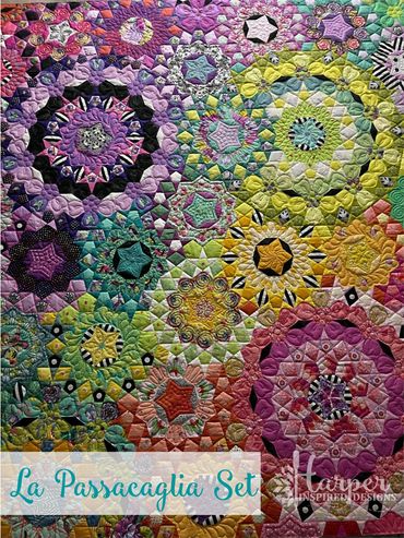 La Passacaglia Digital Quilting Design Set for Computerized Longarm Quilters