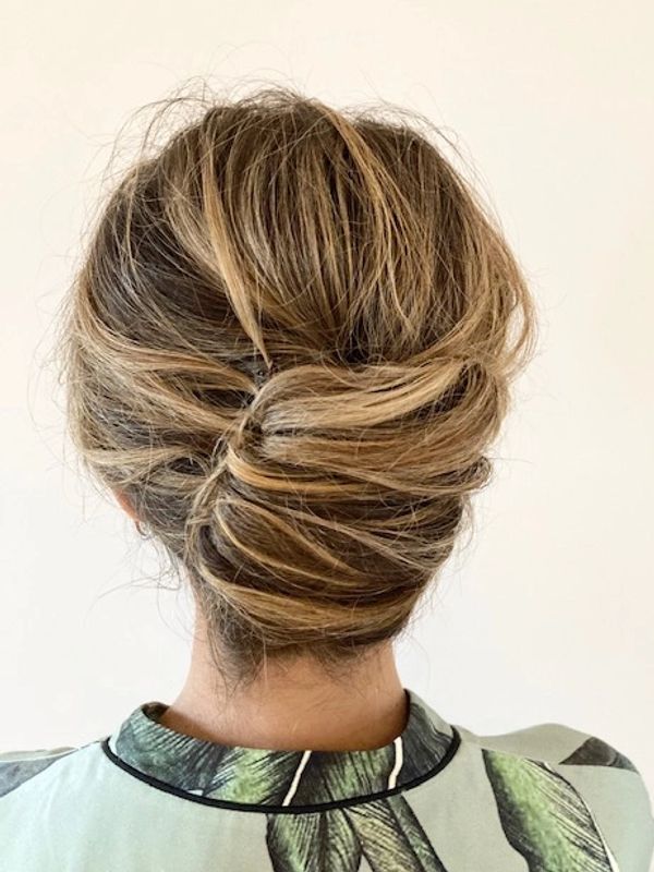 French pleat hairstyle