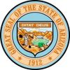 The official state seal of Arizona was designed in the Arizona Constitution. There is both a color a