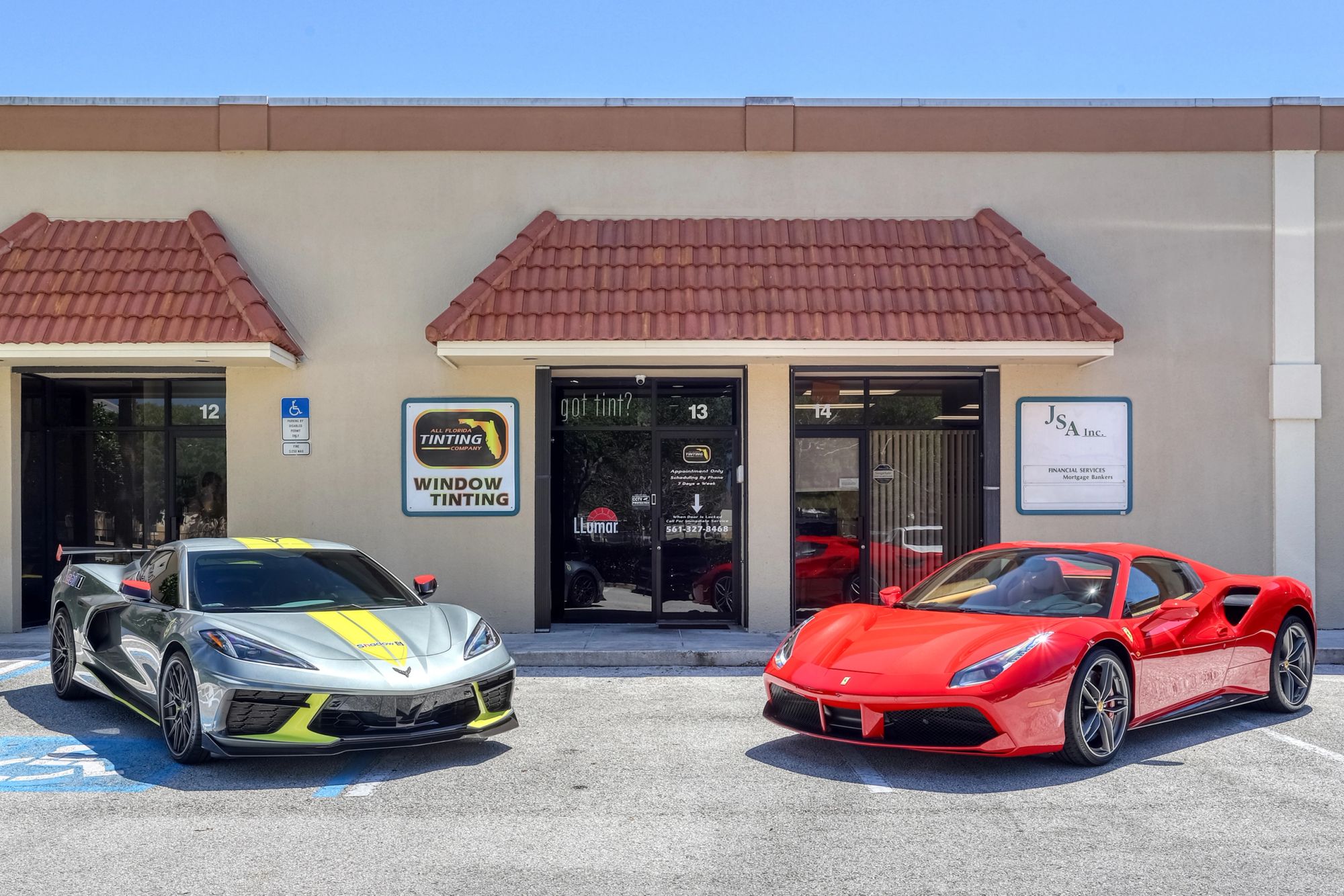 All Florida Tinting Co. showroom in Jupiter