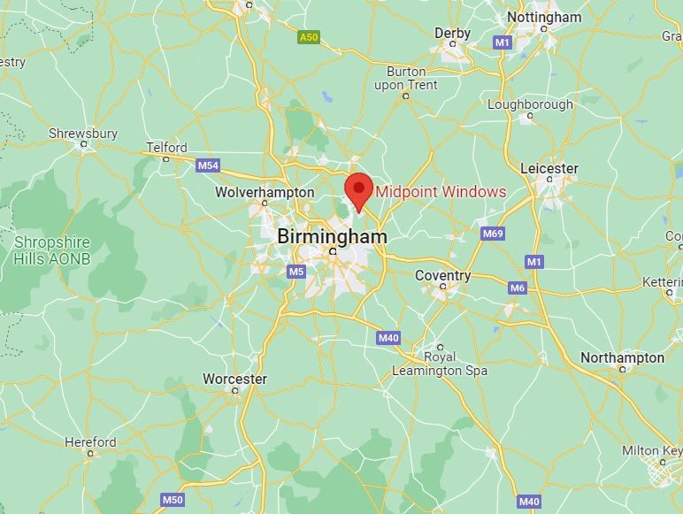 Midpoint commercial Windows. Supplying & installing. Sutton Coldfield, Birmingham, West Midlands
