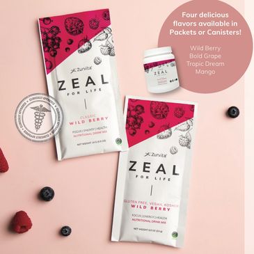 Zeal Wellness Drink Samples