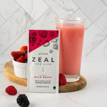 Sample Zeal For Life Wellness Wild Berry Classic