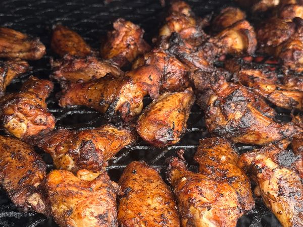 Savory smoked chicken!