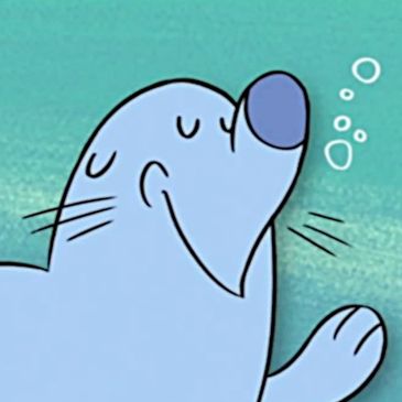 TED-Ed animation of a sea lion swimming, via Cabong Studios