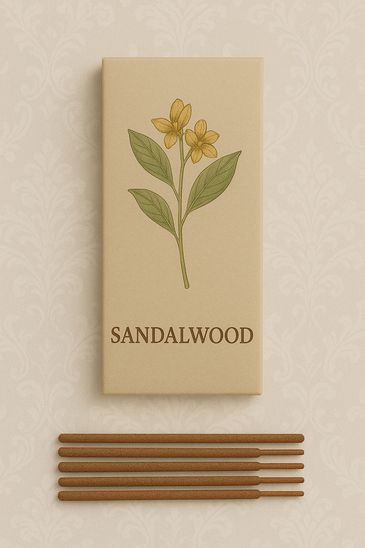 Hand Crafted Sandalwood Agarbatti 