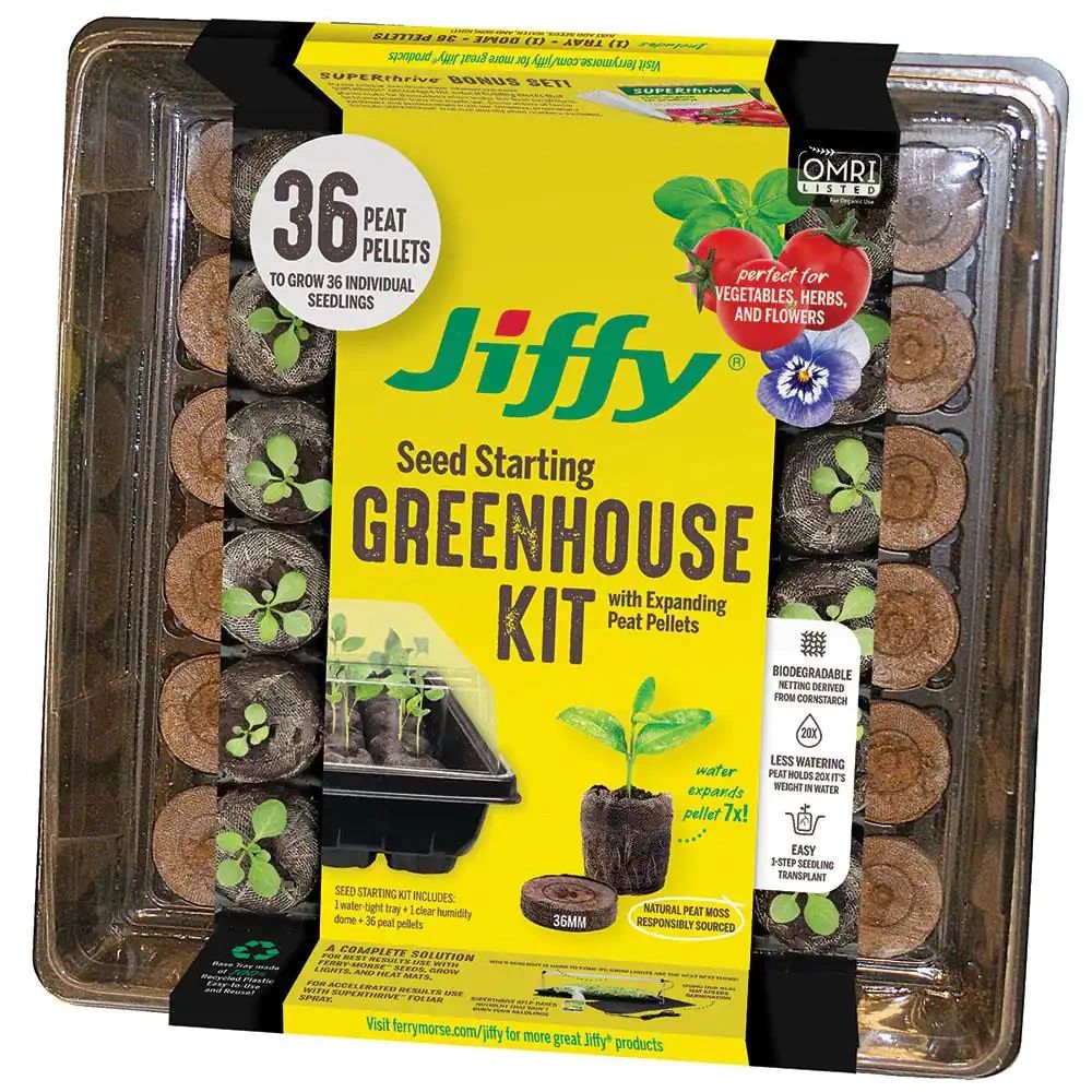 Jiffy Seed Starter Kit with SUPERthrive