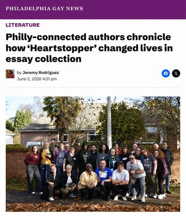 Philadelphia Gay News article about the book, Why Are We Like This? Stories of Transformation about 
