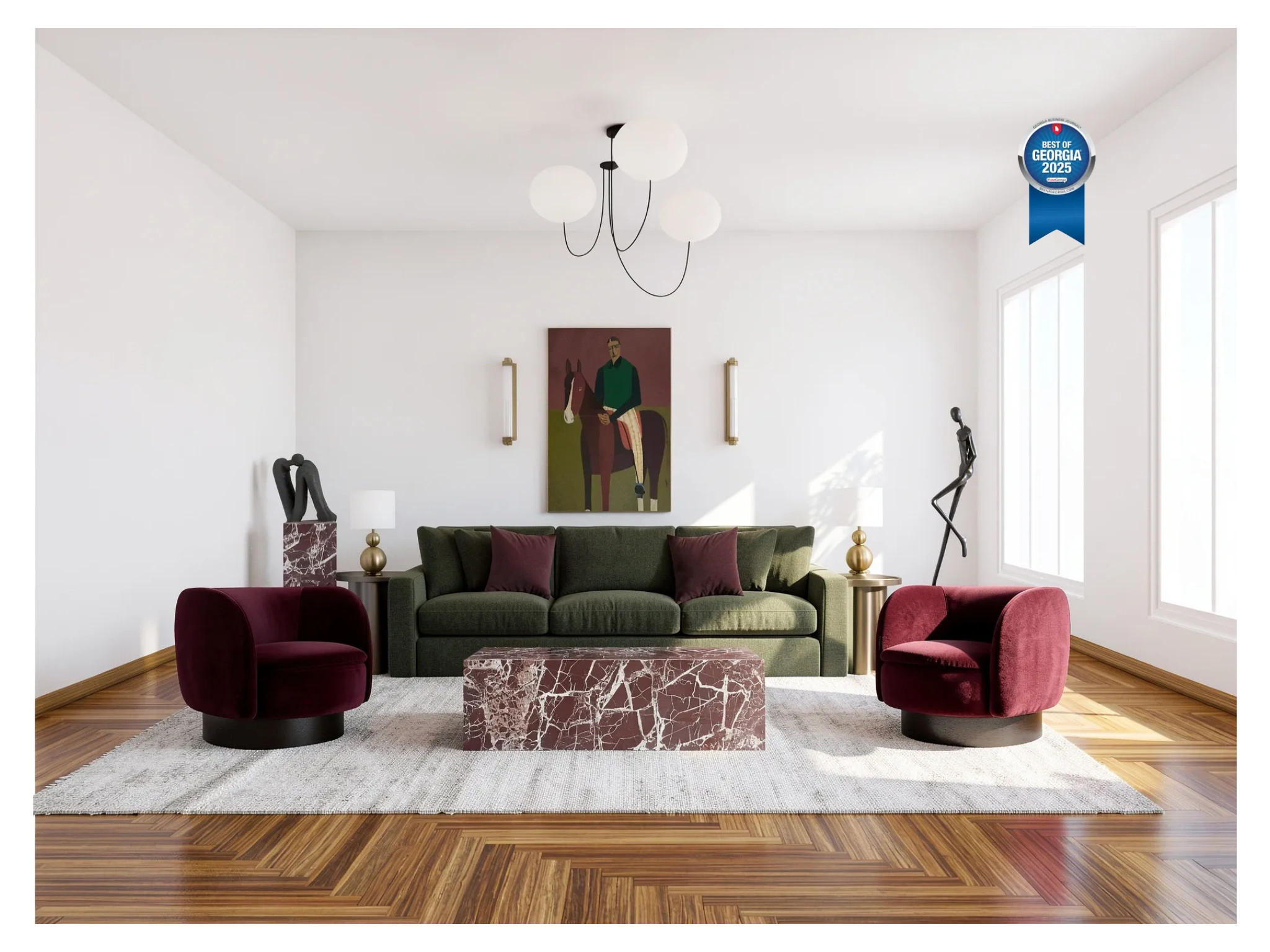 New Art Deco Living Room