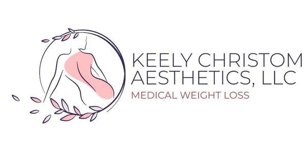 Logo of Keely Christom Aesthetics, LLC focused on medical weight loss.