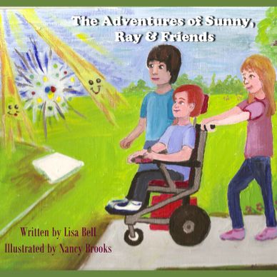 Gerry, Ben and Amanda from the book The Adventures of Sunny, Ray and Friends.