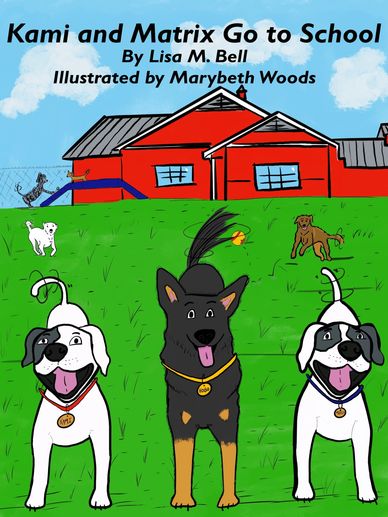 Kami and Matrix are adopted and now they are off to school to learn signs, commands & more.  