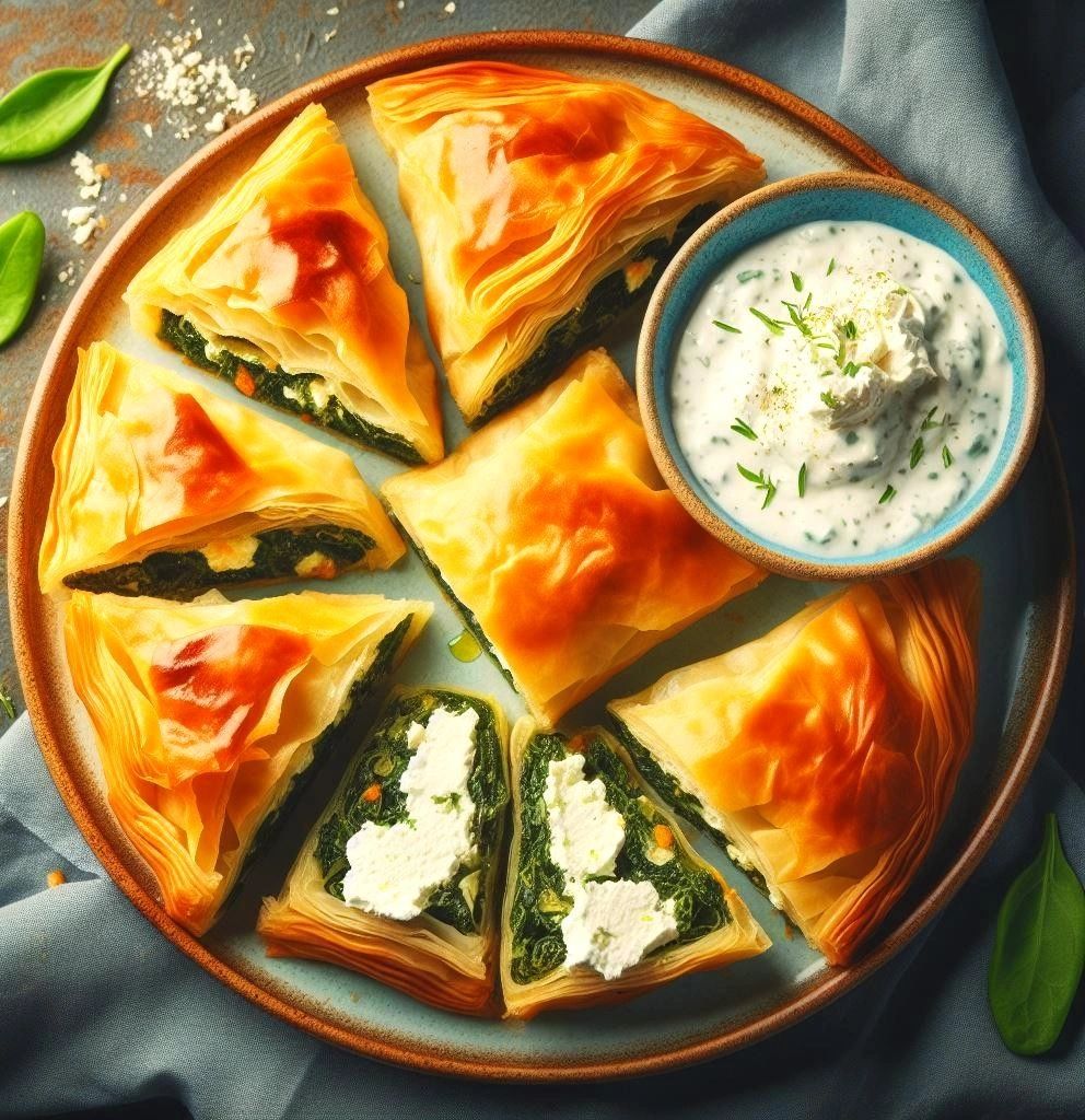 Spanakopita Recipe: Greek Spinach and Feta Pies