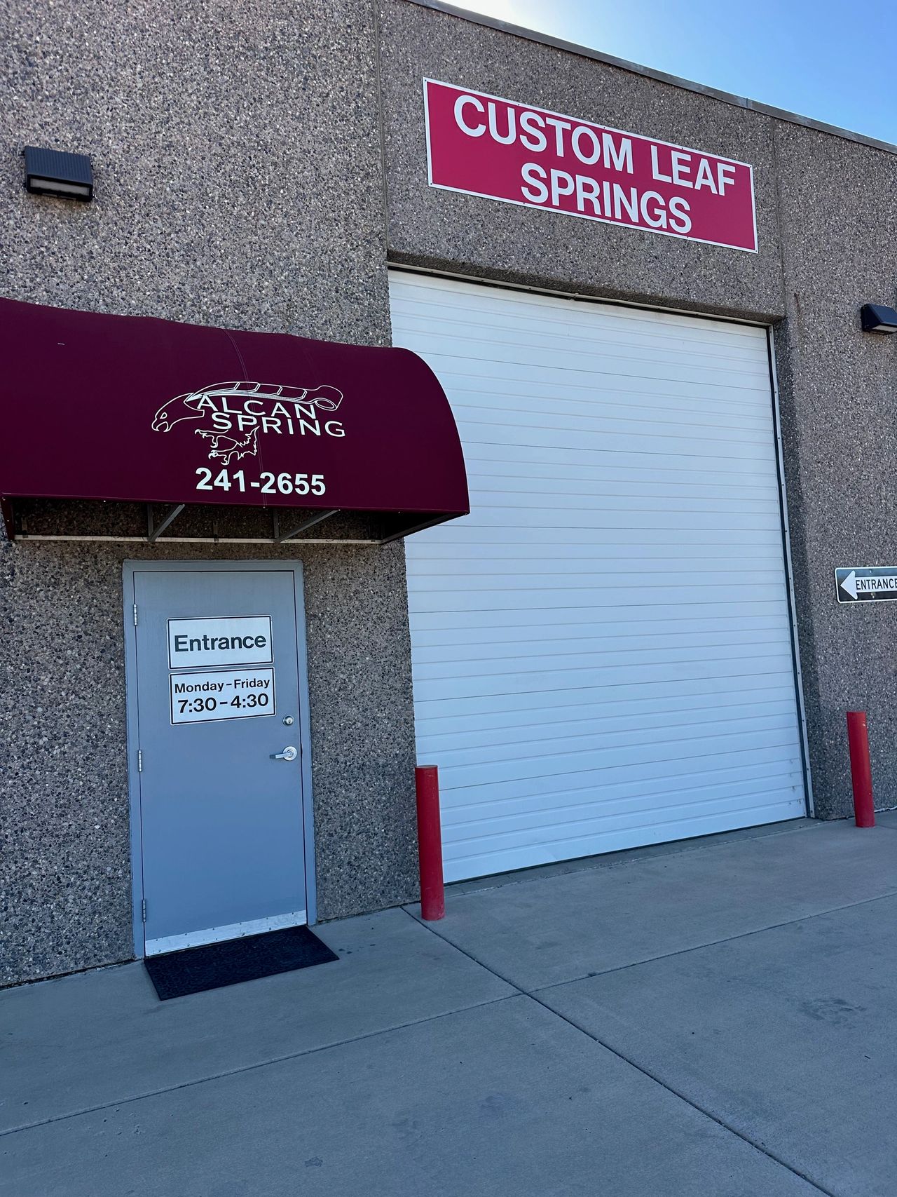 Customer Entrance for Alcan
