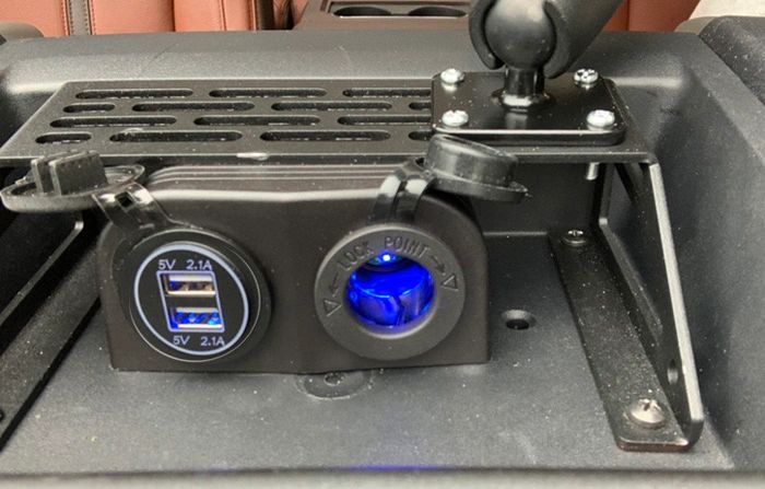 Many types of USB Panel Mounts can fit the standard housing.