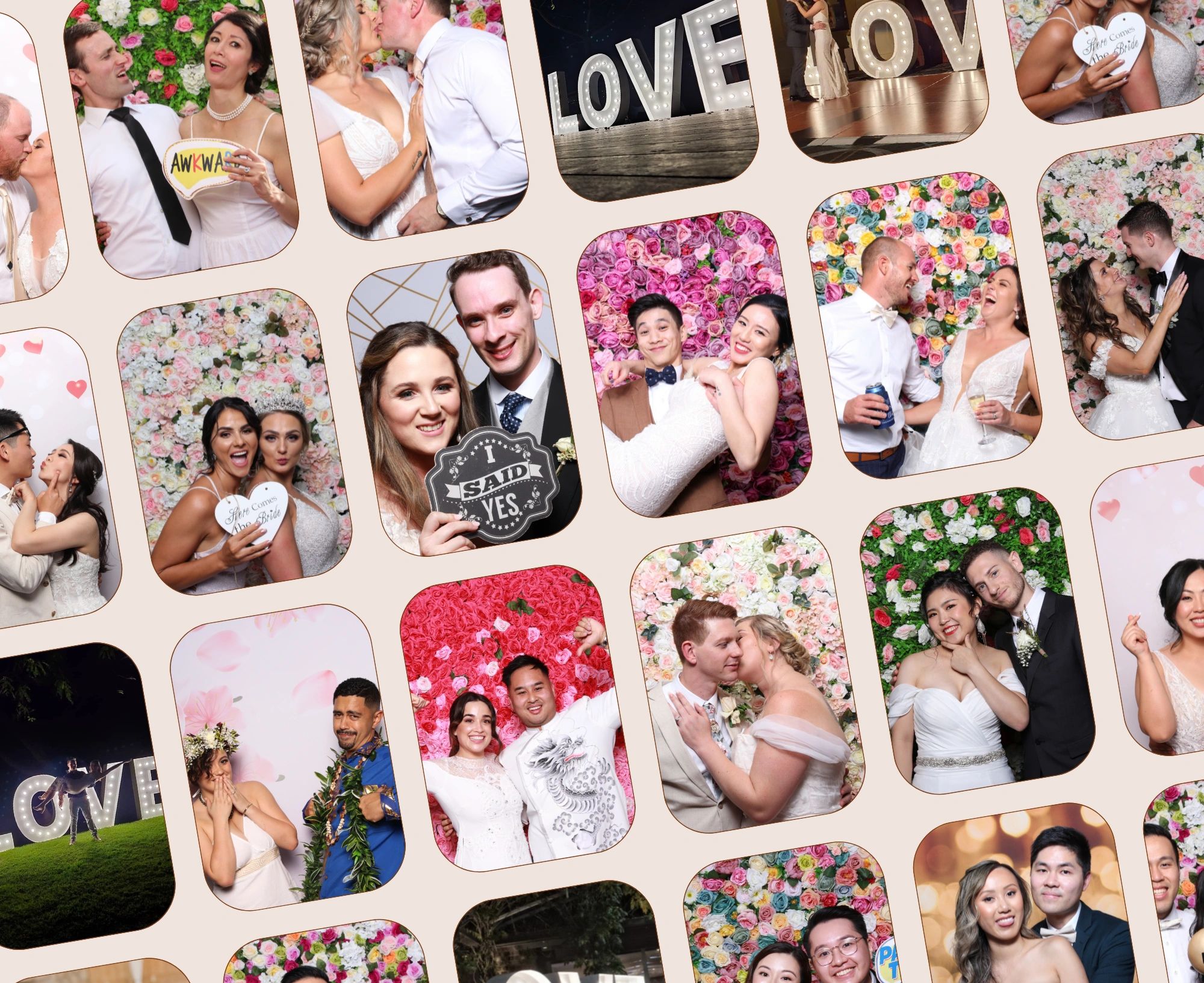 High Quality Wedding Photo Booth Brisbane
