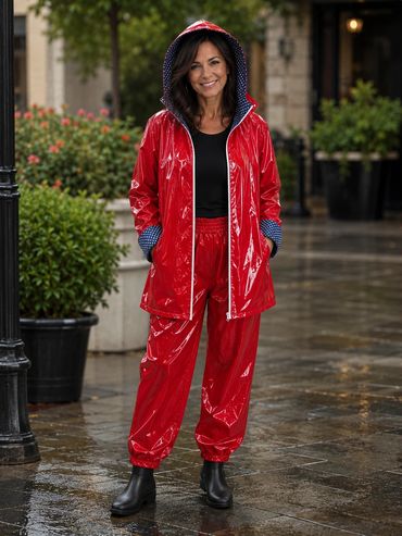 Raincoat and Rain Pants availabel in 13 colors