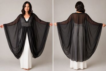 Chiffon Overlay available in 12 colors