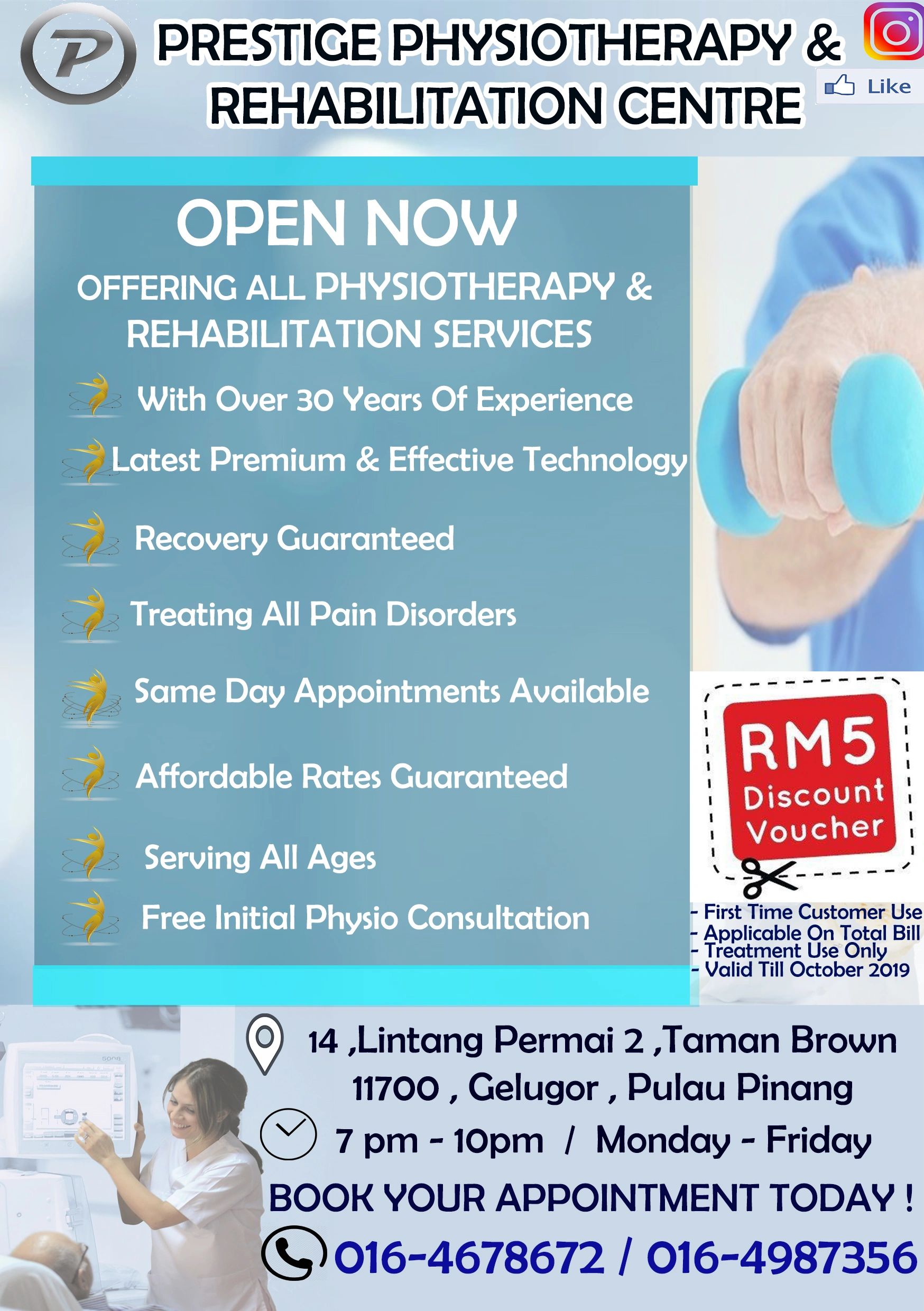 Prestige Physiotherapy Pain Specialist Centre Penang