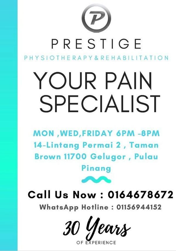 Prestige Physiotherapy Pain Specialist Centre Penang