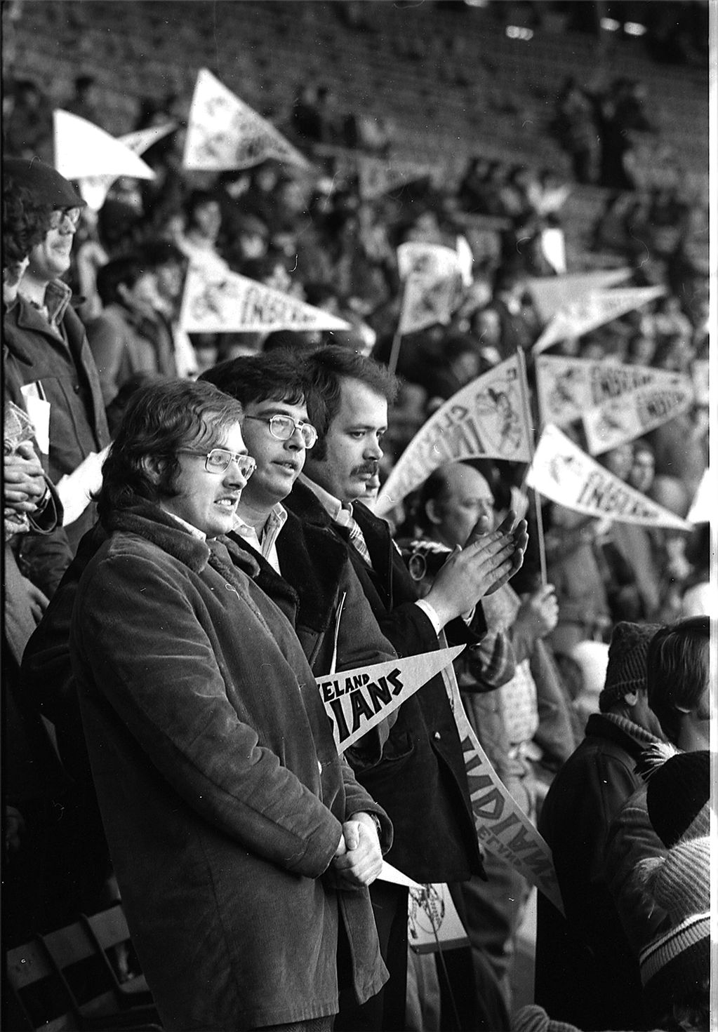 Cleveland Indians Home Opener 1975
®© Bruce Gates Photo