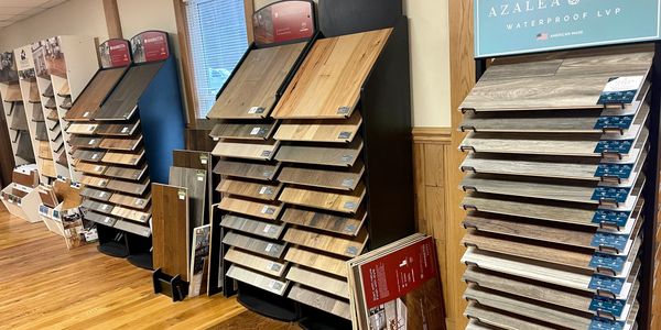 Hardwood Flooring Showroom of samples