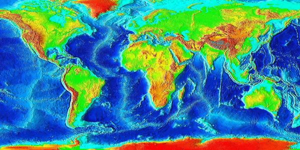 Global Topography & Bathymetry