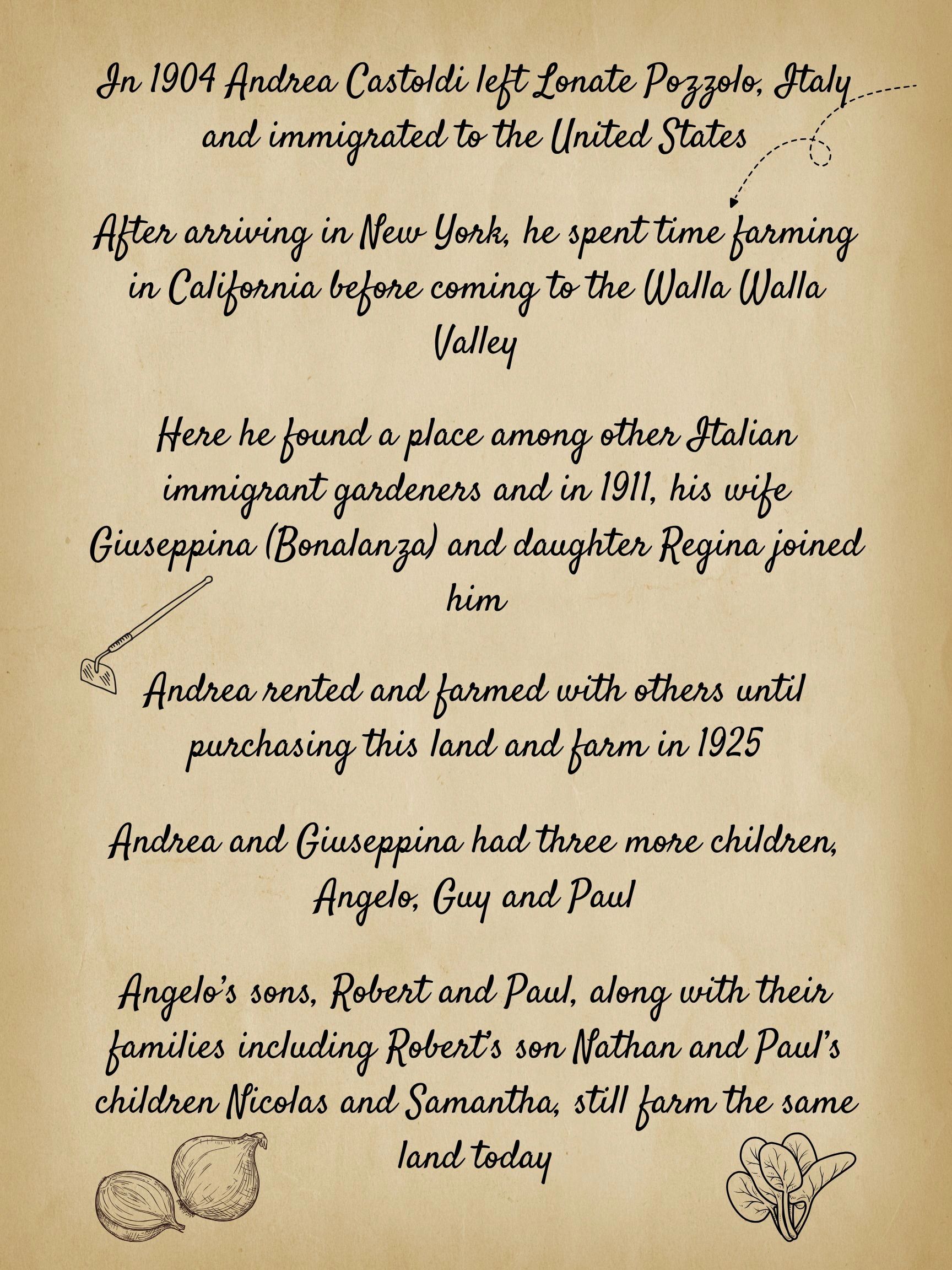 History of Castoldi Farm.0