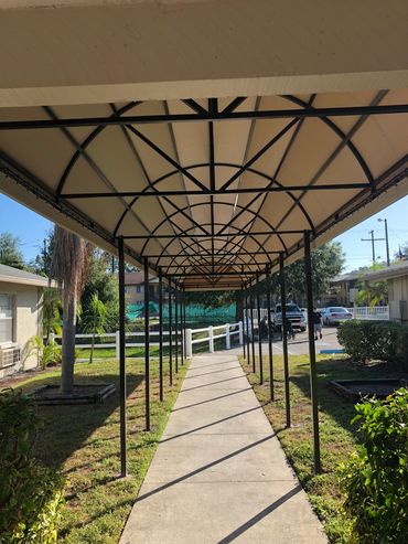 fabric vinyl awning tampa fl