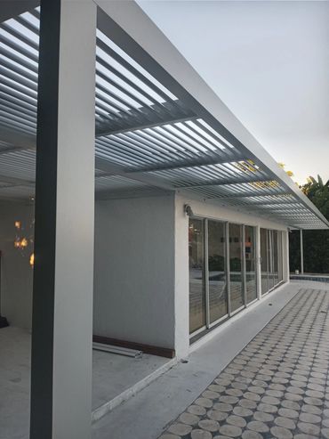 louvered awnings tampa fl