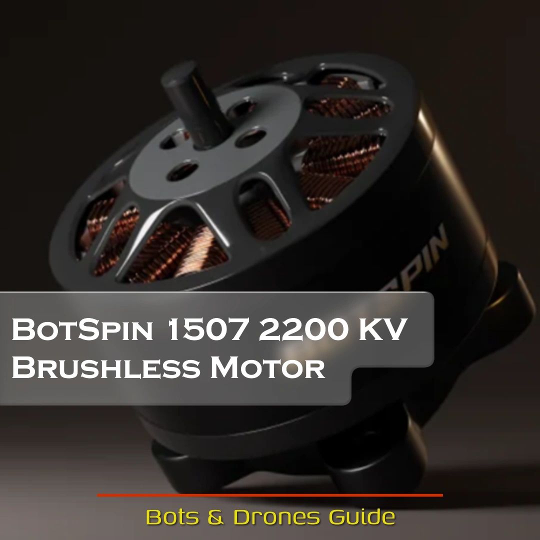 BotSpin 1507 2200 KV Brushless Motor - Robot & Drone Motors Guide