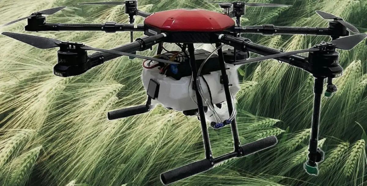 Dhaksha Unmanned Systems DH Agrigator E10 Agriculture Drone