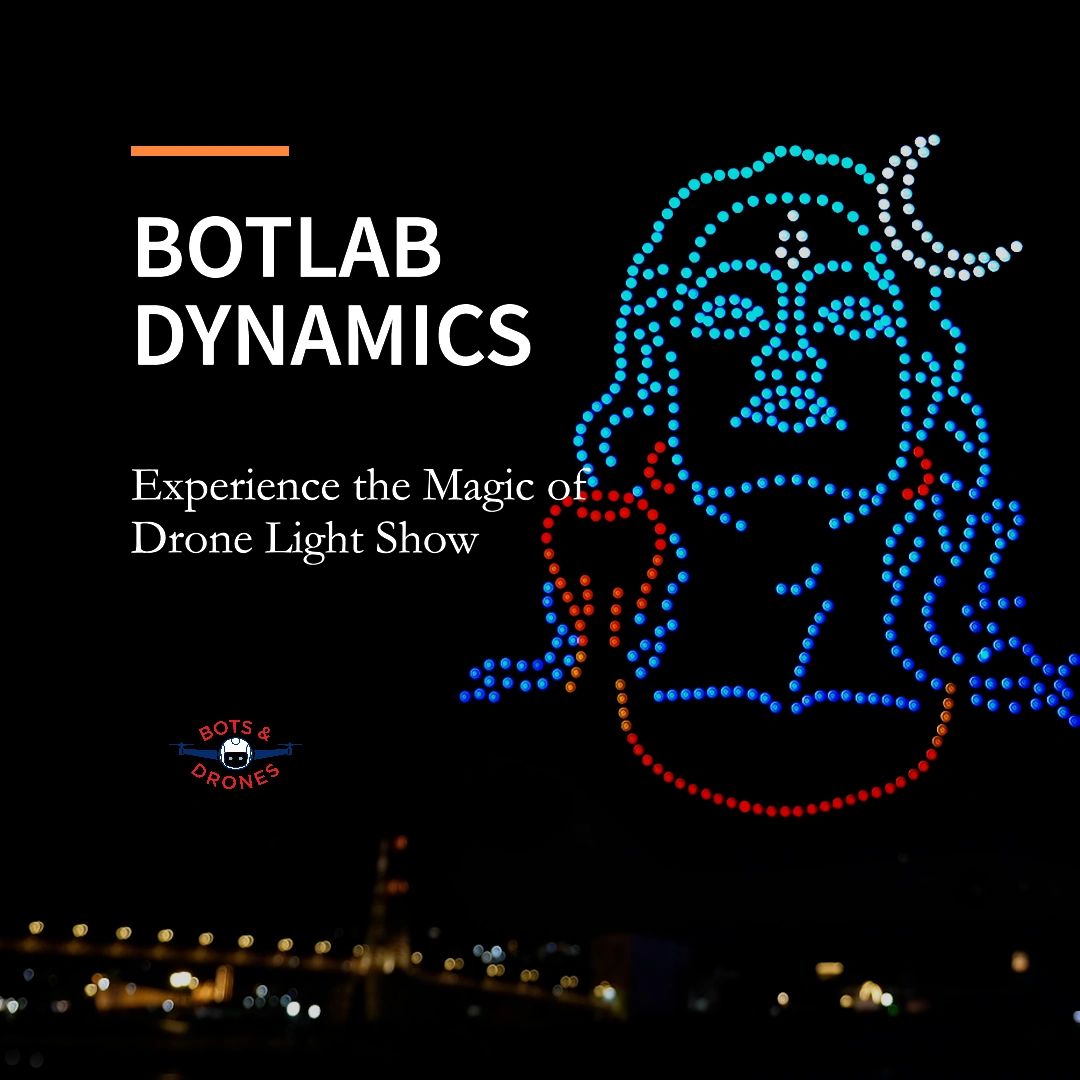BotLab Dynamics Drone Light Show Provider India - Drone Services