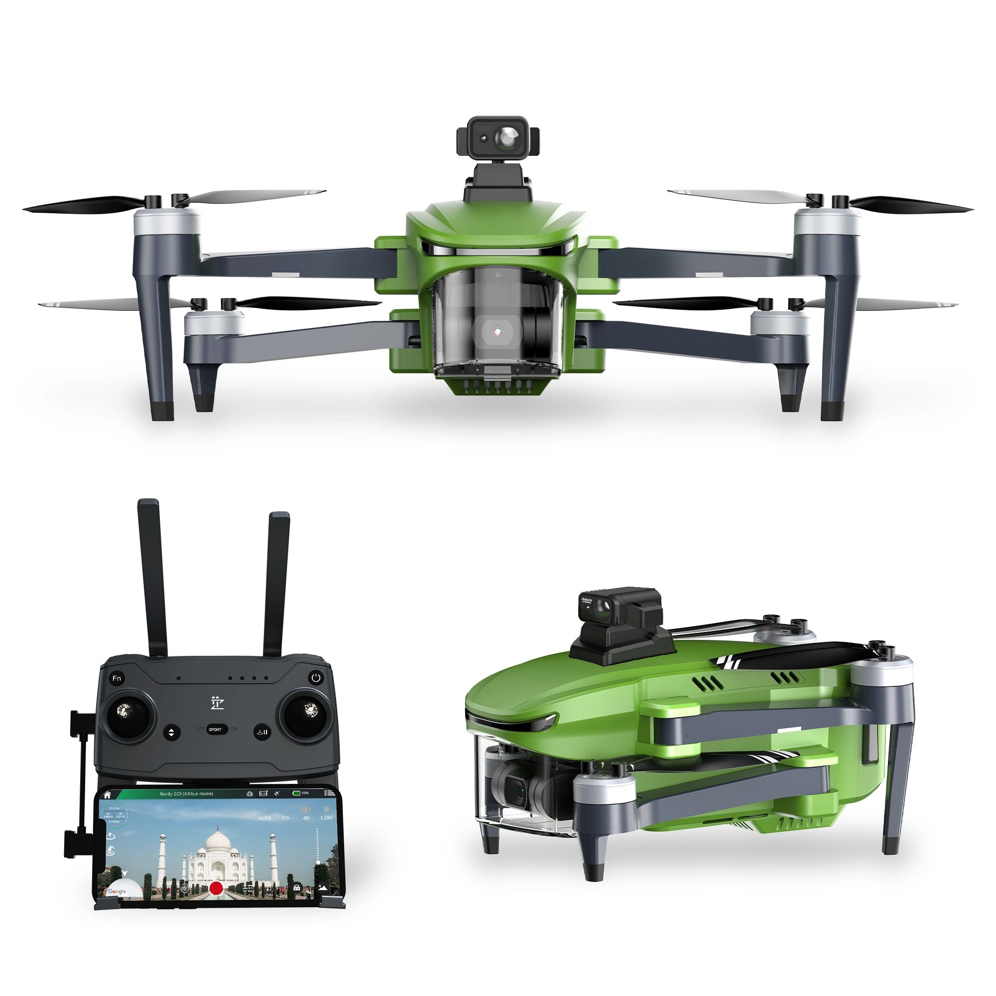 New 2023 Portable Beginner Drones 4K Brushless Motor 3 Axis Gimbal