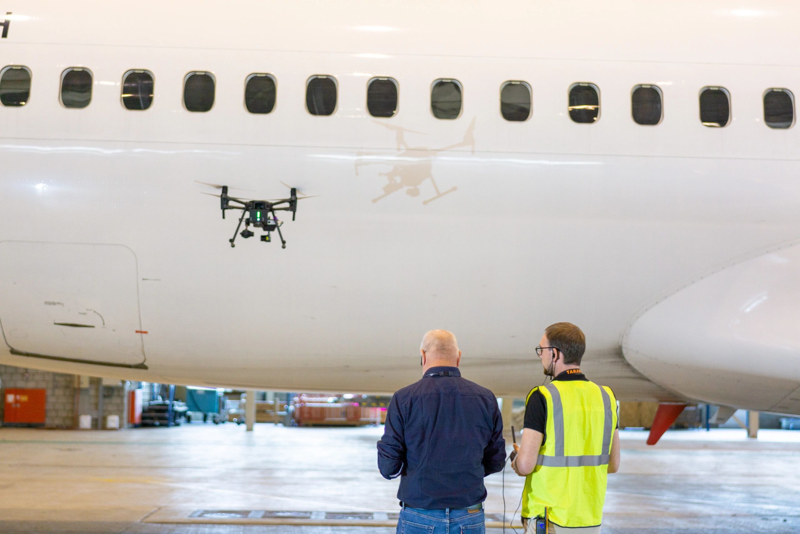 How drone are used for Inspection of Aircrafts