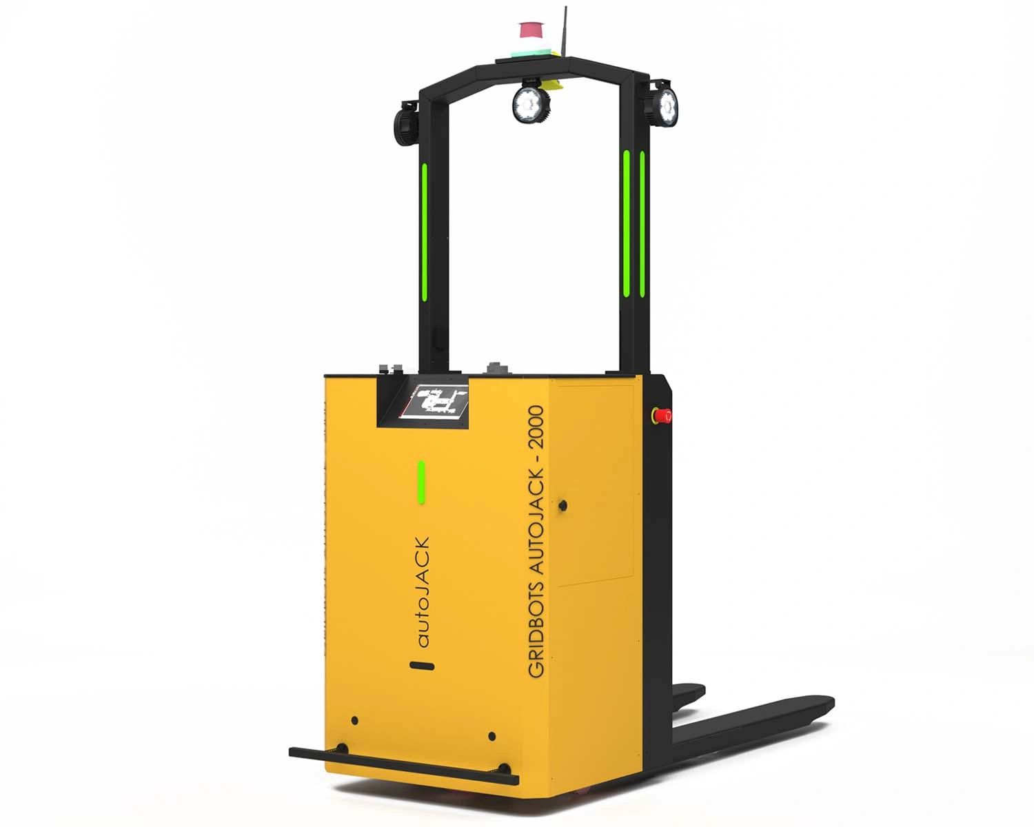 Gridbots Autonomous Pallet Jack - India Commercial Robot Guide