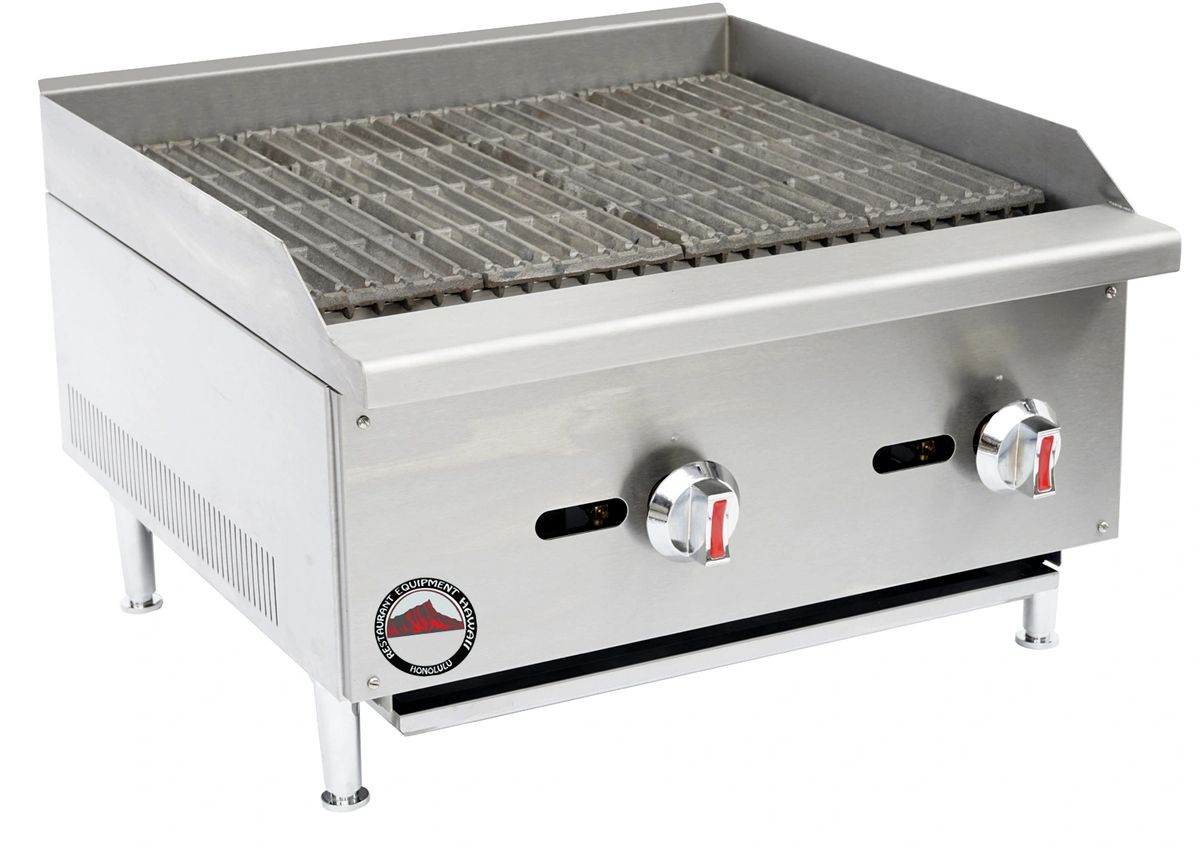 Countertop Gas Radiant Charbroiler 24" Model