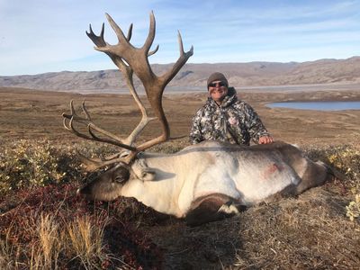 Picture of a Close Encounters Bowhunts client with a coues deer taken in Mexico