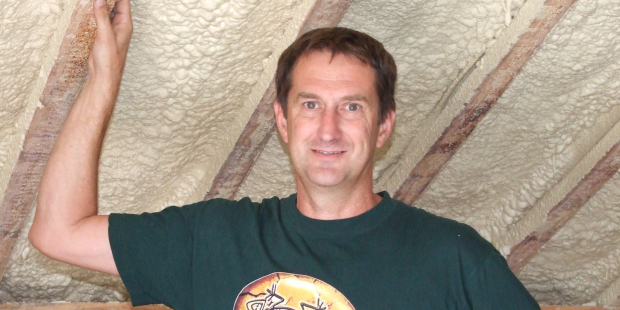 Owner Operator Gary Hase of Polyurethane Foam Insulation