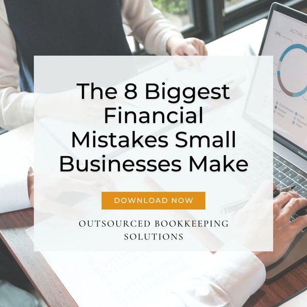 Financial mistakes small businesses make with their bookkeeping.