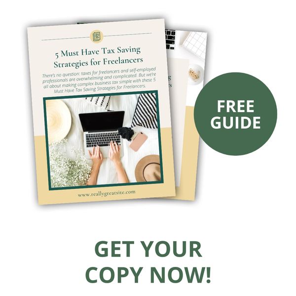 Free guide on tax savings for freelancers.