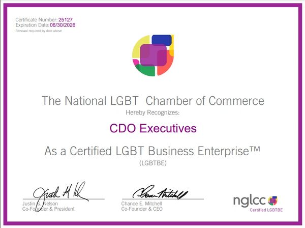 Certified LGBT Enterprise (LGBTBE)