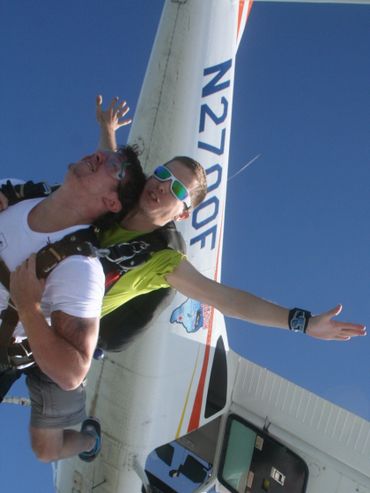 Skydiving near Austin Texas
