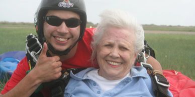 Skydiving in Texas