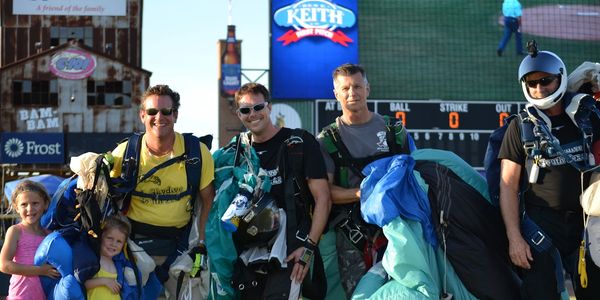 Hooks Baseball Skydiving