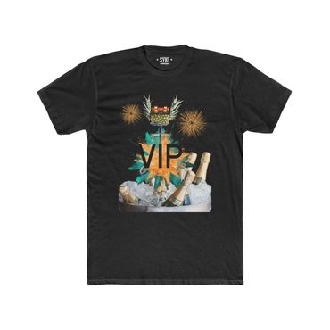  This tee features a unique design of a perfect night out with your friends! 
