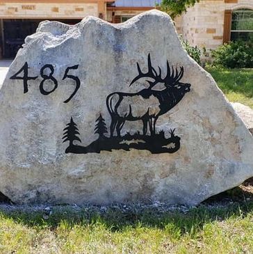 I use a Hypertherm Plasma Torch to create one of a kind address signs, ranch gate art, and wall art.