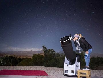 astronomical tour with wine in san Pedro de atacama, north of Chile . tour astronomico san Pedro 